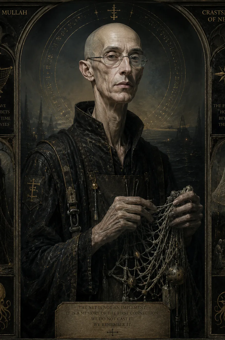 Portrait of Altair Mullah, Thalmari Netwright Commissioner.