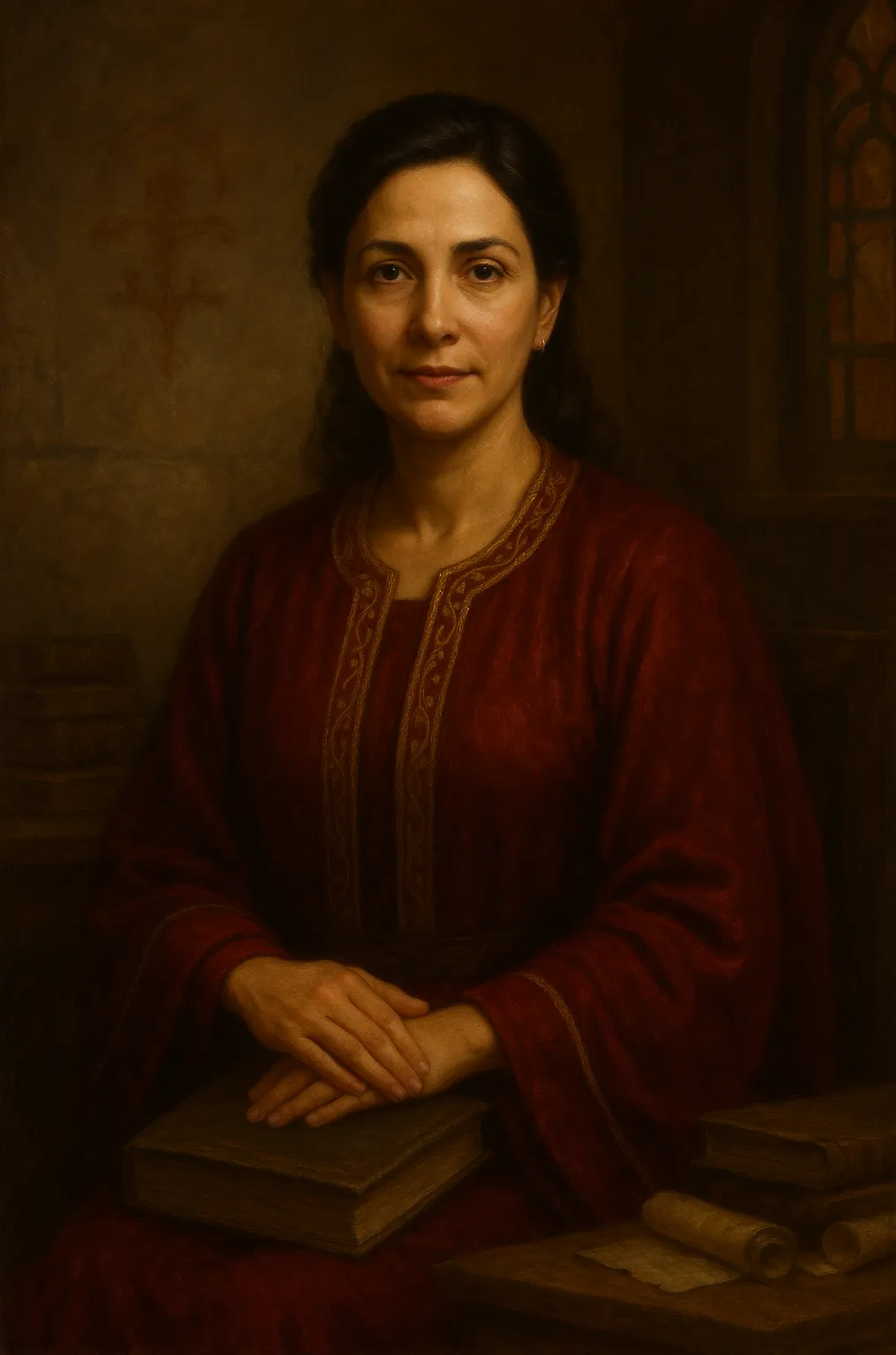 Portrait of Dr. Carmen Silva, Senior Lecturer in Applied Xenology.